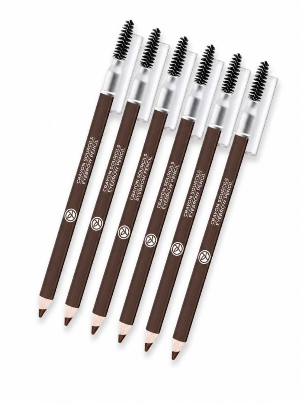 NIP - Lot of 6 (04 Brun/Brown) - Eyebrow Pencil Yves Rocher - 1g/0.03oz